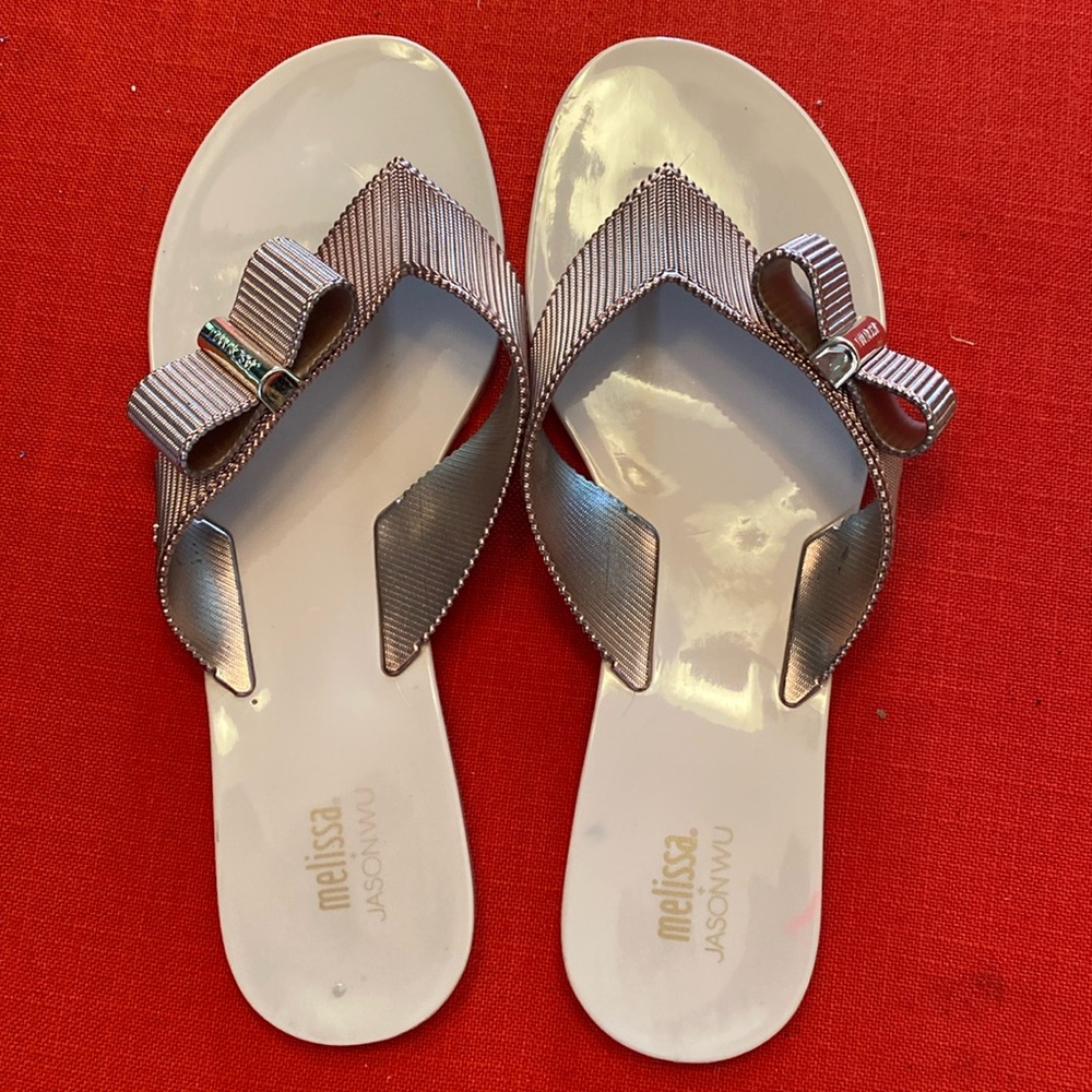 Melissa Jason Wu Metal Sandals